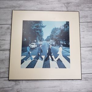 Beatles wall art album cover plaque vintage made